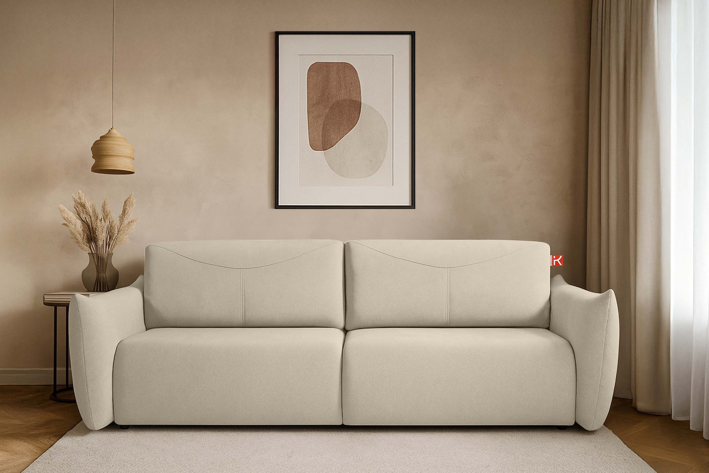 KONSIMO® 3-Sitzer LAVIS Schlafsofa, mit Wellenfedern, Modern, hergestellt i günstig online kaufen