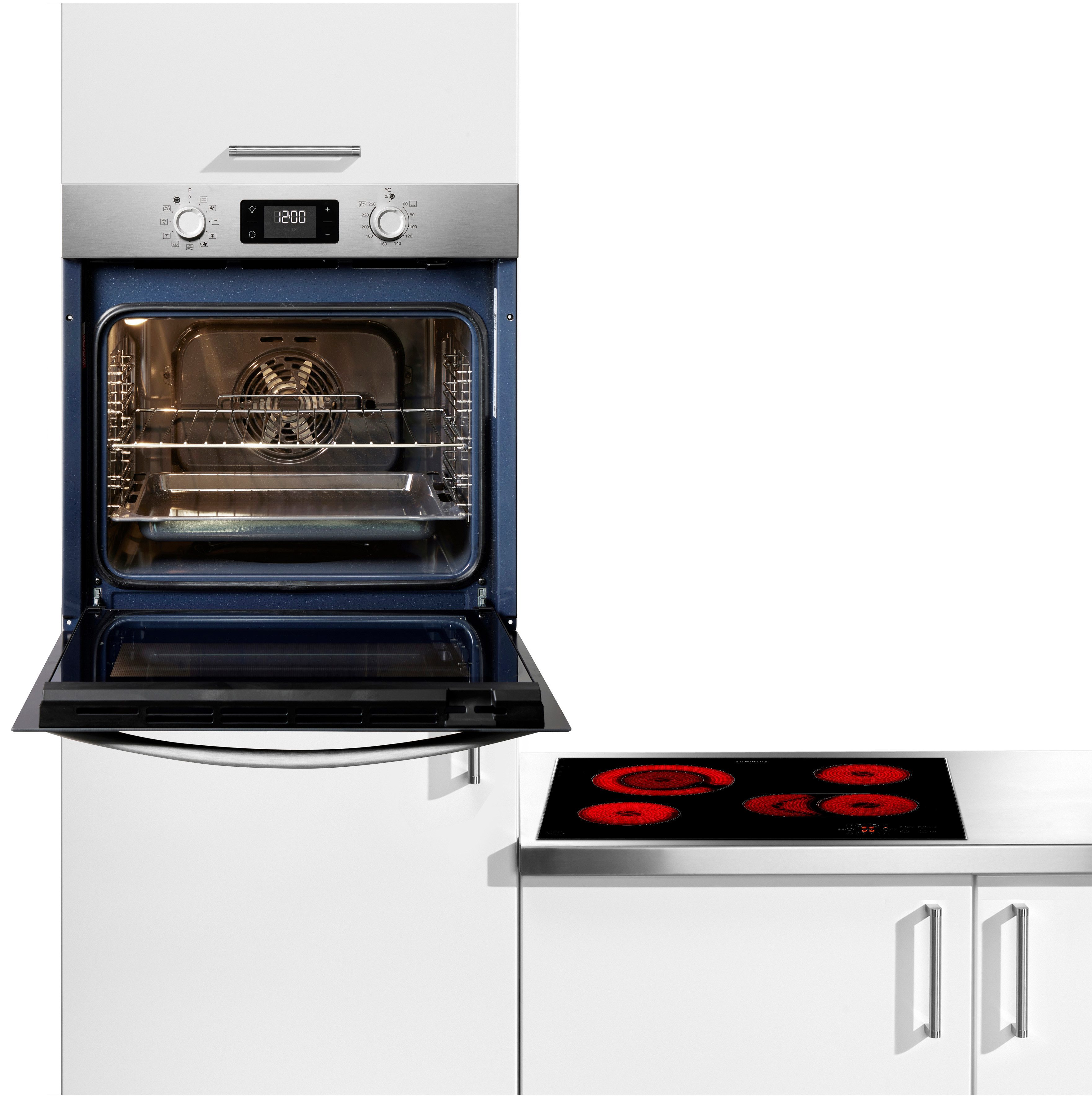 Privileg Backofen-Set Materia BAKO Turn&Cook 310, Hydrolyse, ECO Heißluft - saftigen Braten durch gleichmäßige Luftverteilung