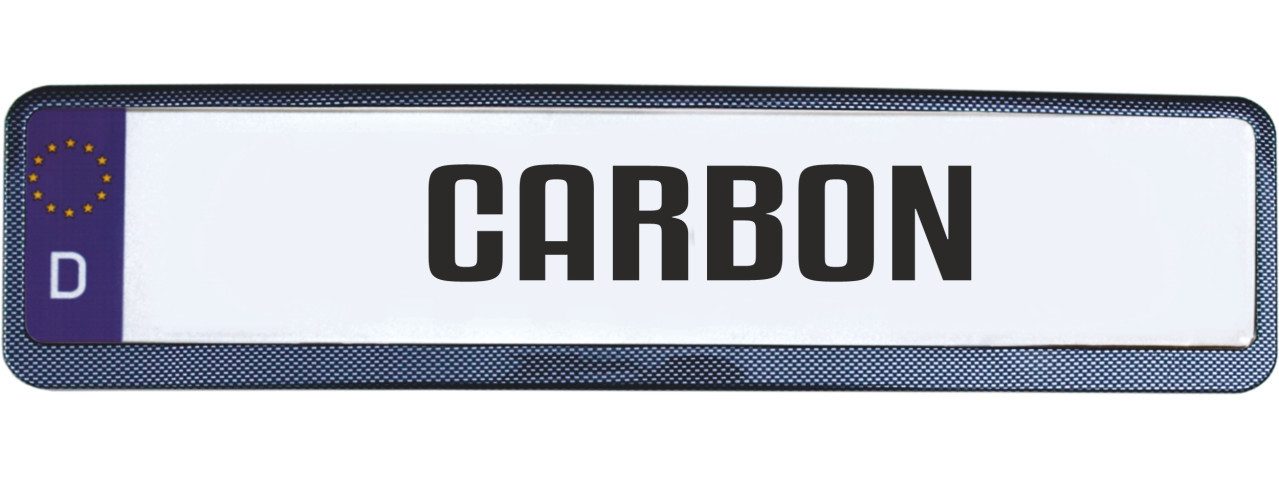Hermann Schütz Держатель номерного знака Hermann Schütz Design Kennzeichenrahmen Carbon