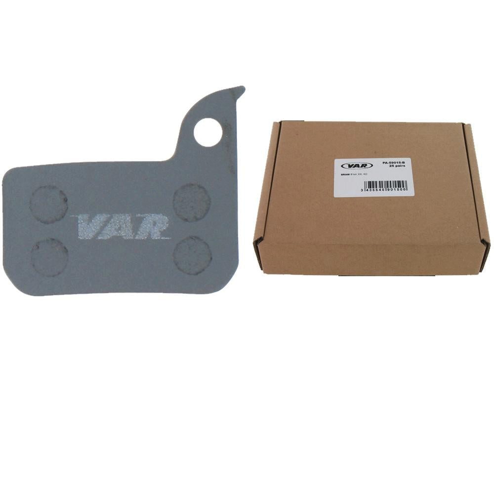 VAR Scheibenbremse VAR Scheibenbremsbelag PA-59018-B organisch 25Stk Werkstattverp.