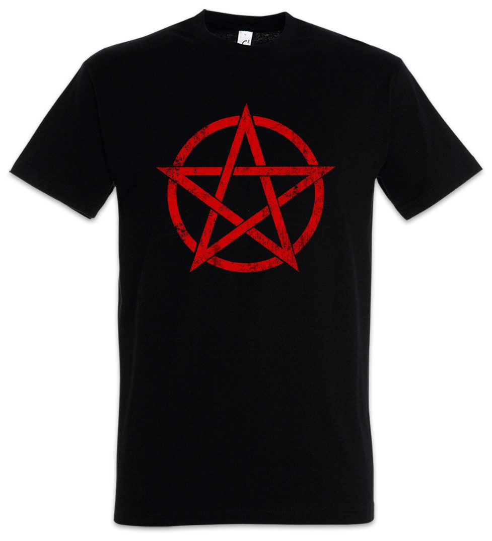 Urban Backwoods Print-Shirt Red Pentagram Sign günstig online kaufen