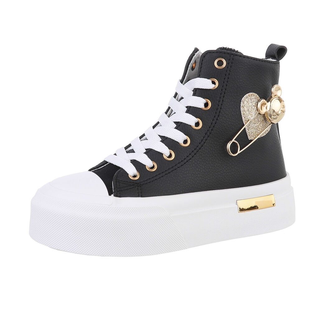 Damen High-Top Freizeit Sneakerboots