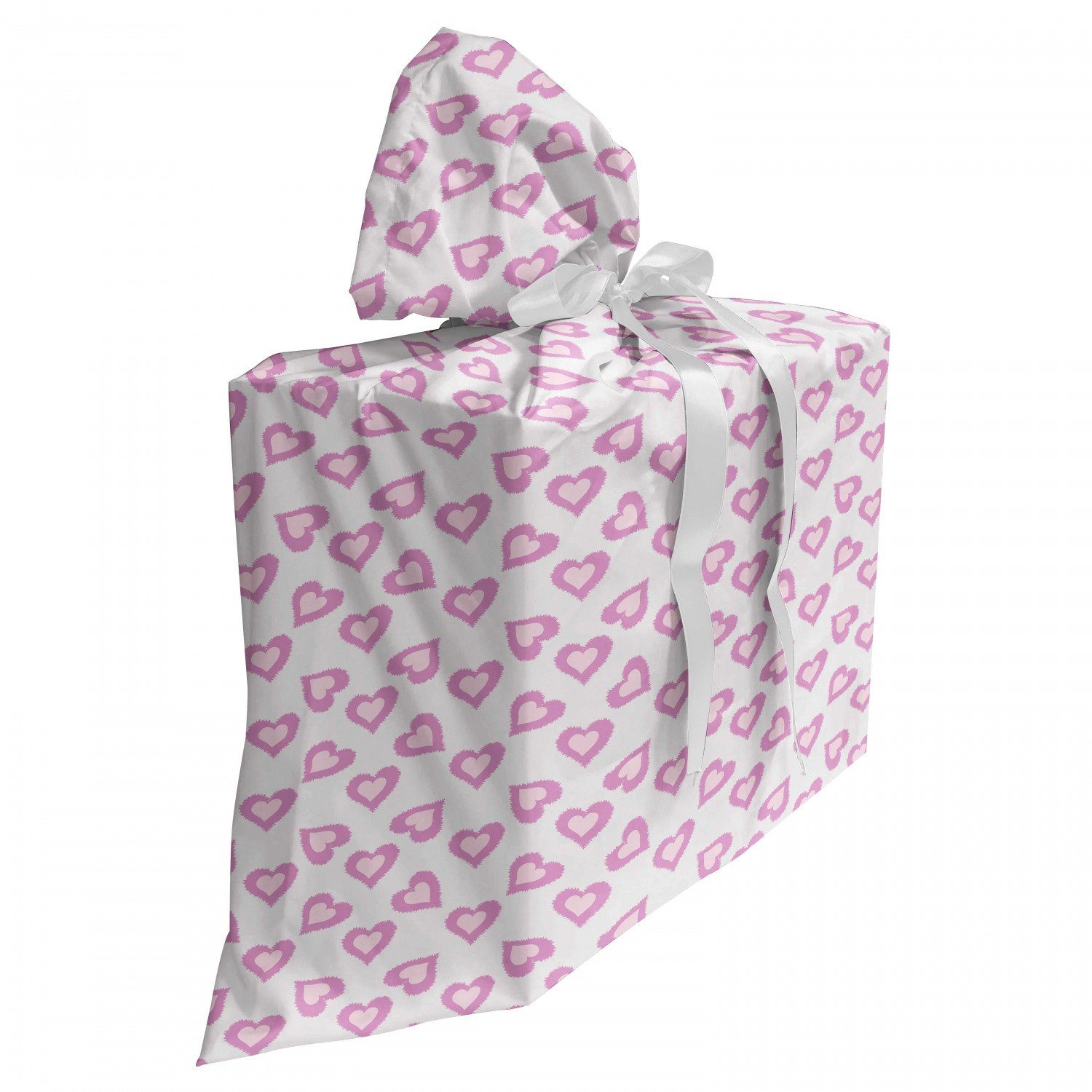 Liebe Wiederbenutzbar, Bändern Abakuhaus inspiriert Valentine Geschenkbox Herzen 3x