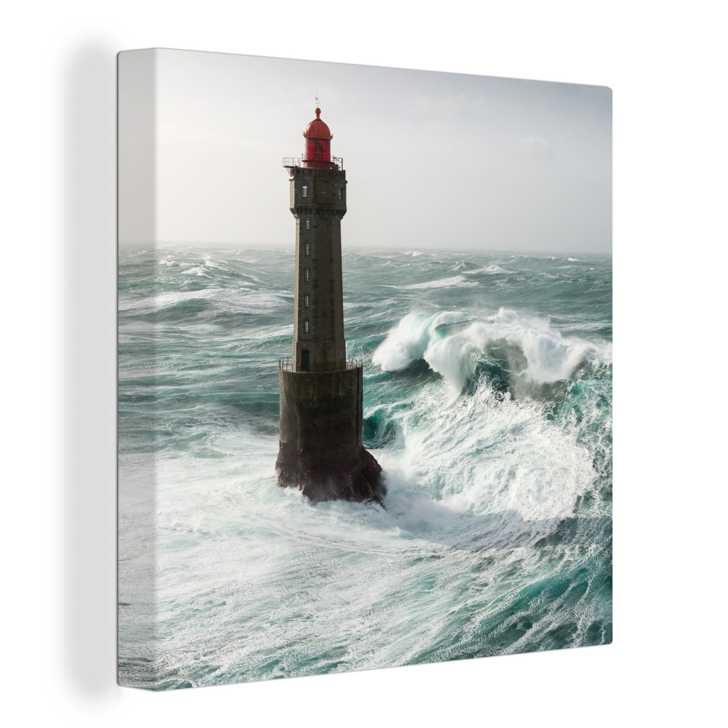 OneMillionCanvasses® Leinwandbild Eine Welle hinter dem günstig online kaufen
