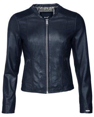 Maze Lederjacke Smaragd