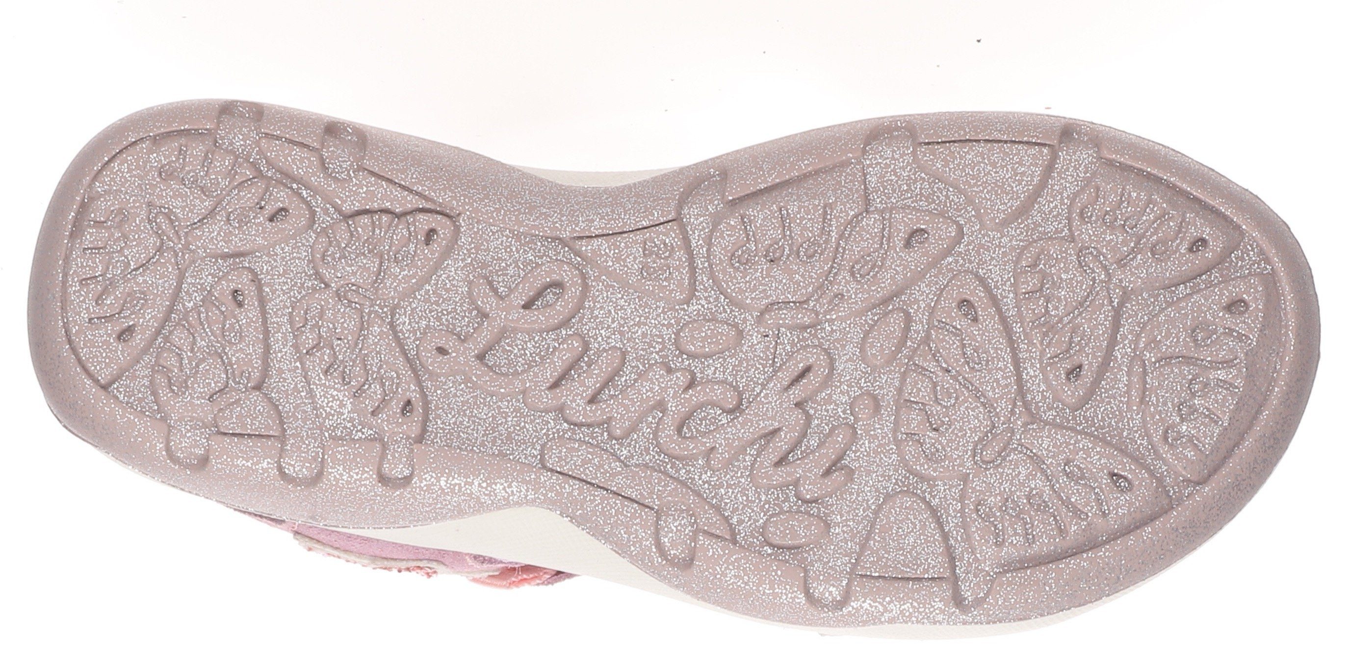 Lurchi FIA WMS: Sandale Klettverschlüssen mit rosa-lila-Stern Mittel