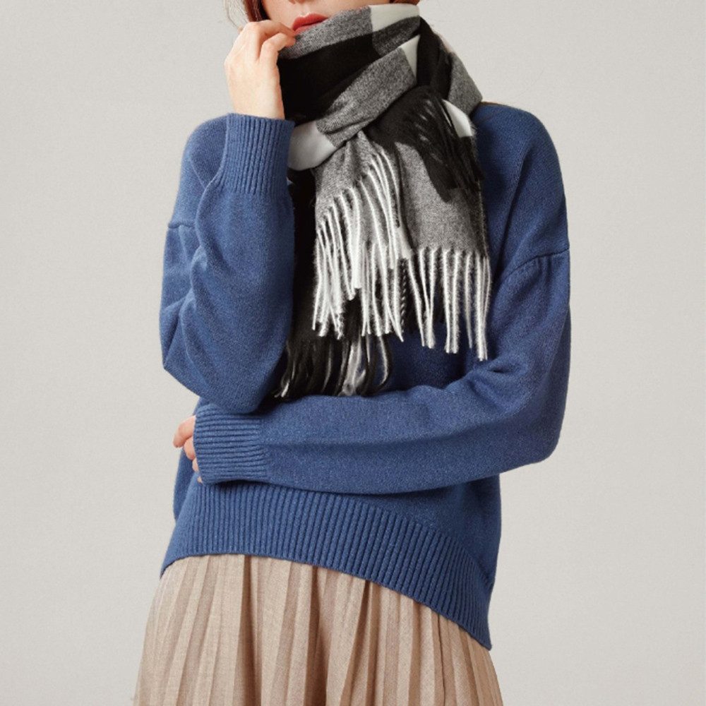 Coonoor Modeschal Damen Winter Schal Kariert übergroßer Quadratisch Deckens günstig online kaufen