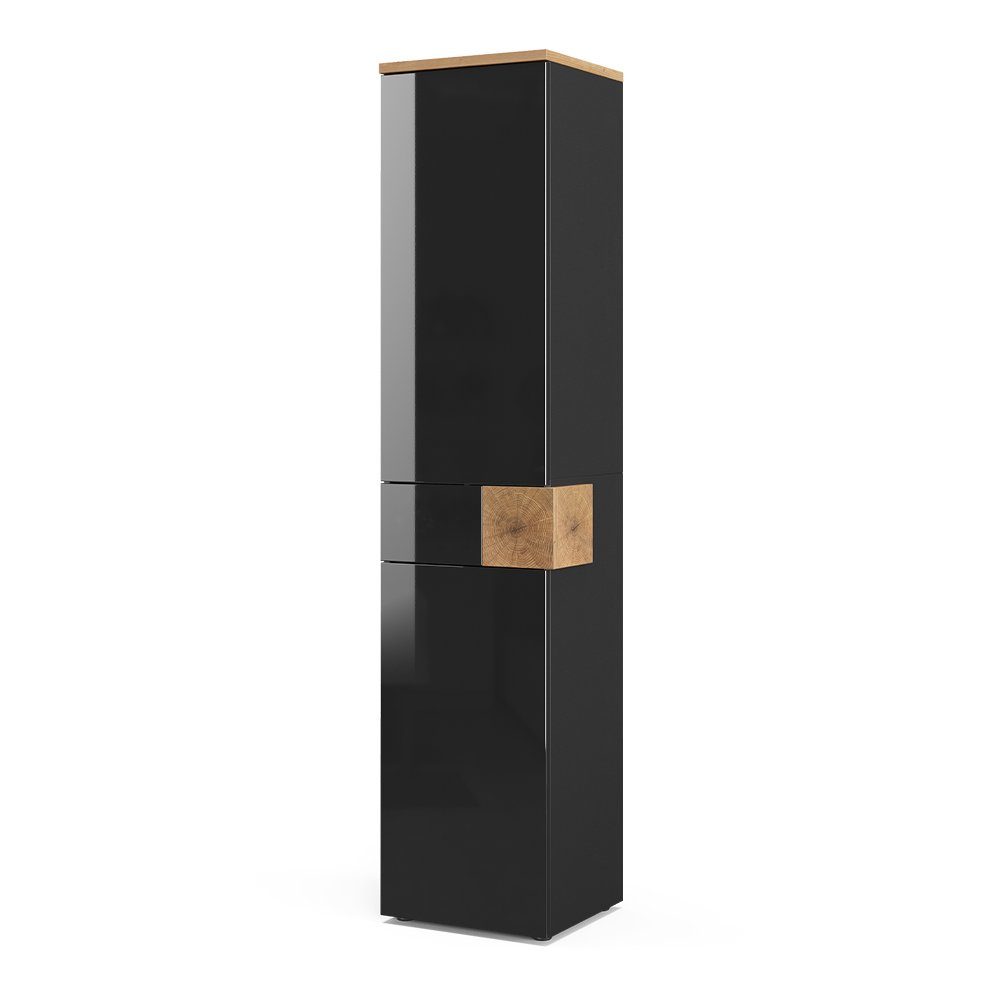 Vicco Hochschrank Eden, Anthrazit/Artisan-Eiche, 40 x günstig online kaufen