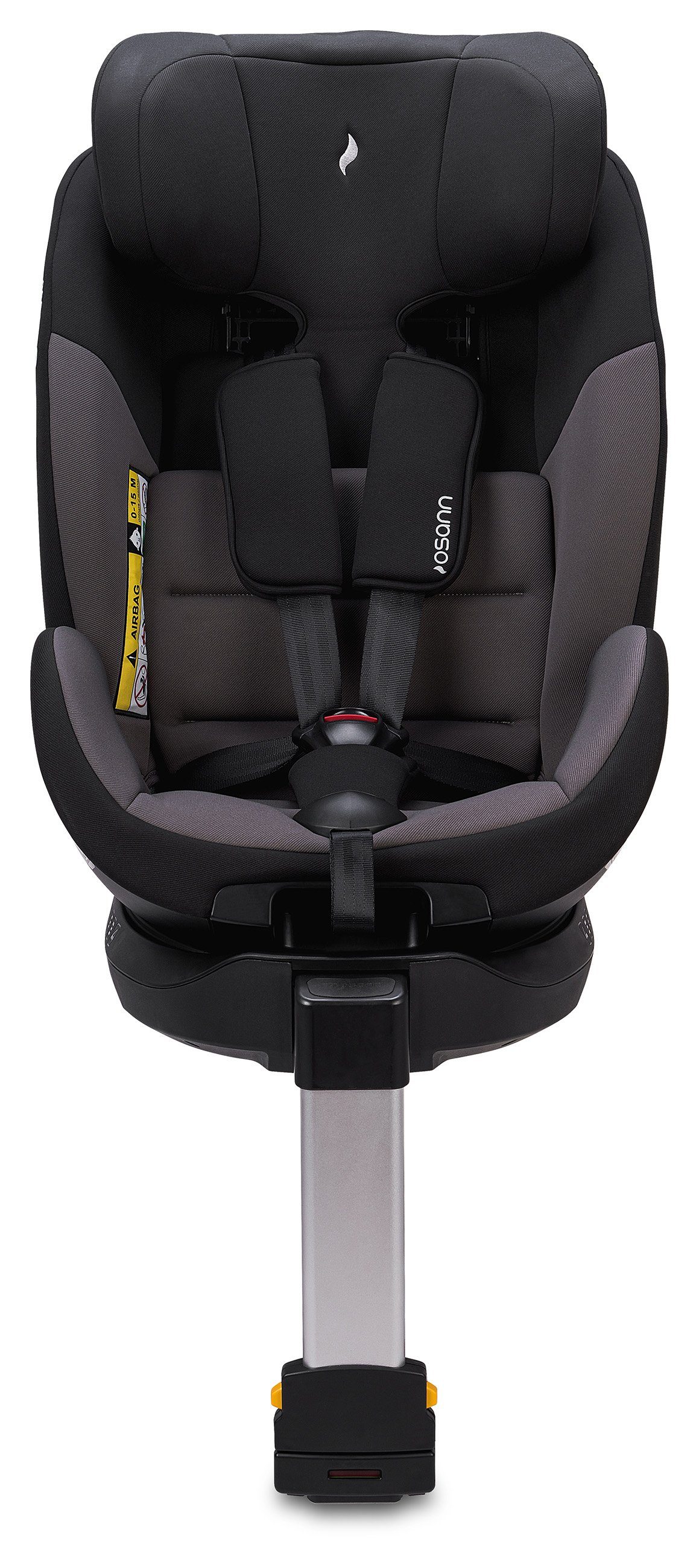 Osann Autokindersitz Hero360 SL, ab: mit 40 Standfuß Kindersitz Black drehbarer von cm Isofix und bis 105 Geburt