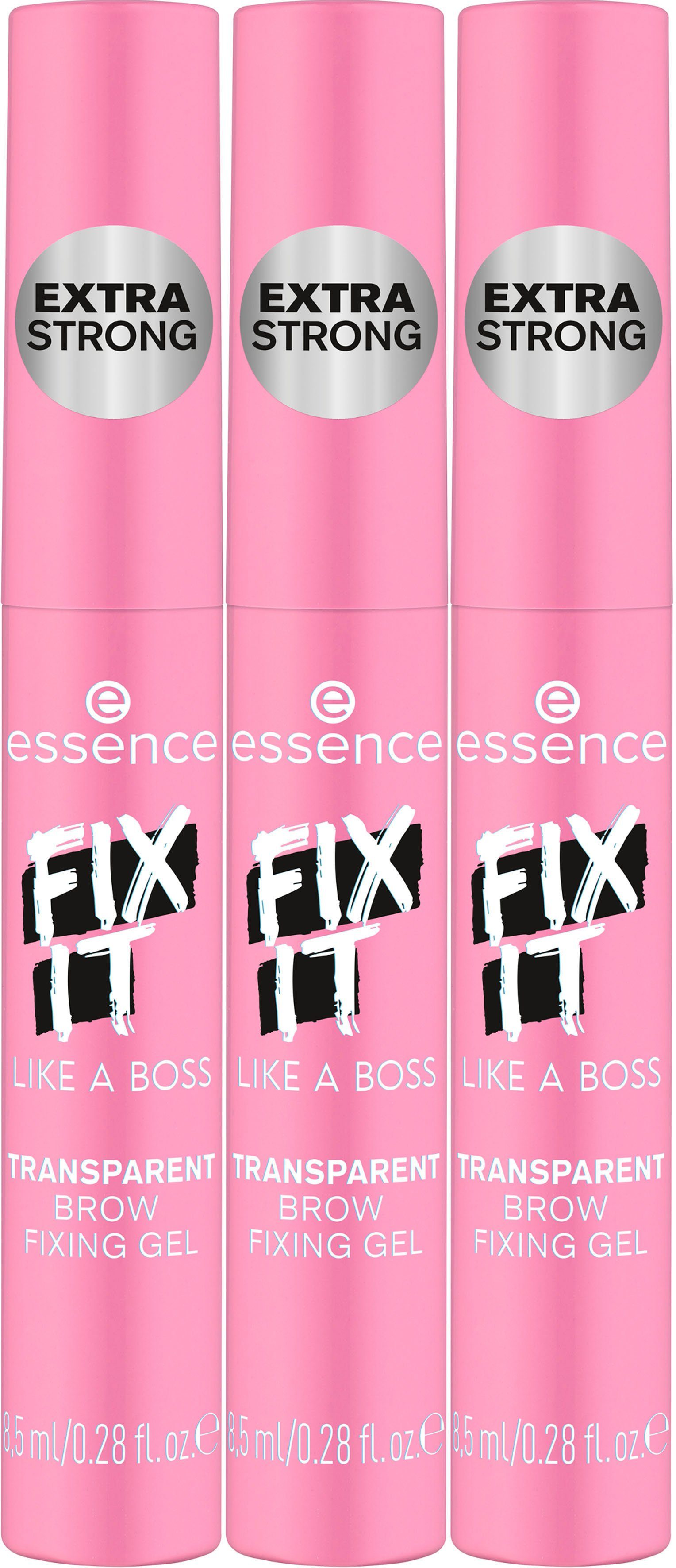 Augenbrauen-Gel FIX IT LIKE A BOSS TRANSPARENT BROW FIXING GEL