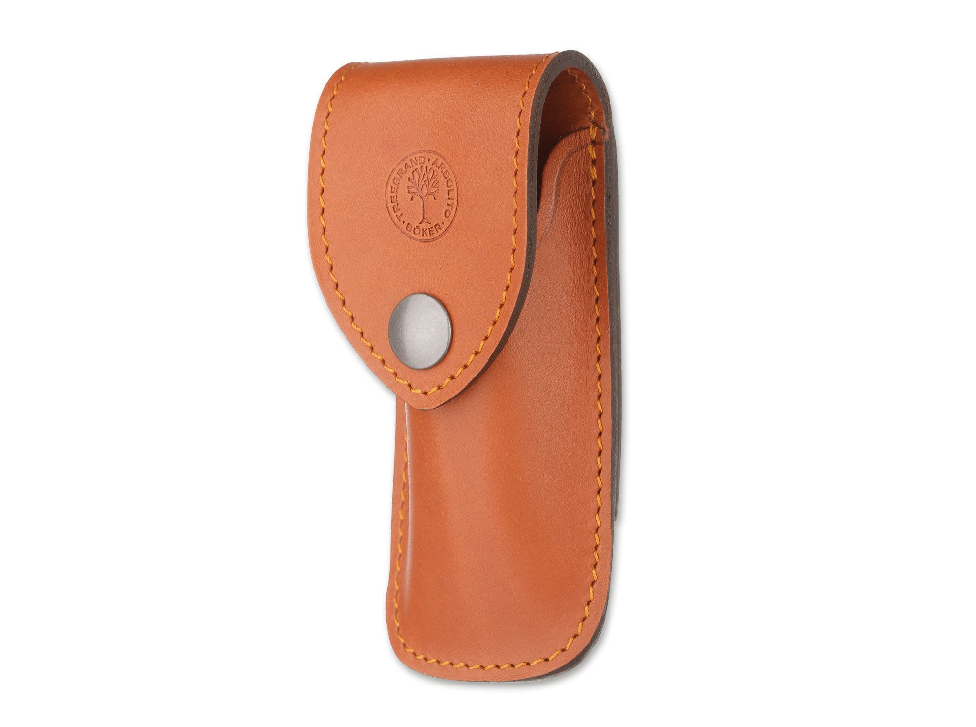Taschenmesser Etui Französisches Leder-Etui Braun Klein