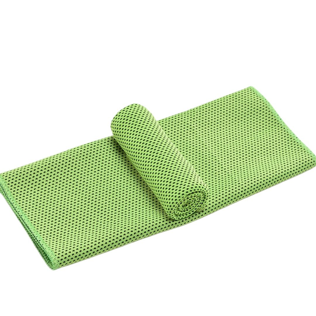 nsihing Sporthandtuch Kühltuch Kühlhandtuch, Sofortige Relief Eiskalt Kühlen Handtuch, (Atmungsaktives Mesh Schweißsaugfähig Cooling Towel Für Sport Fitness Gym, 1-St), Mikrofaser Handtuch Eistuch Abkühltuch Schweißtuch