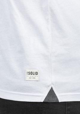 !Solid Rundhalsshirt SDMalte Kurzarmshirt mit Streifen und Brusttasche
