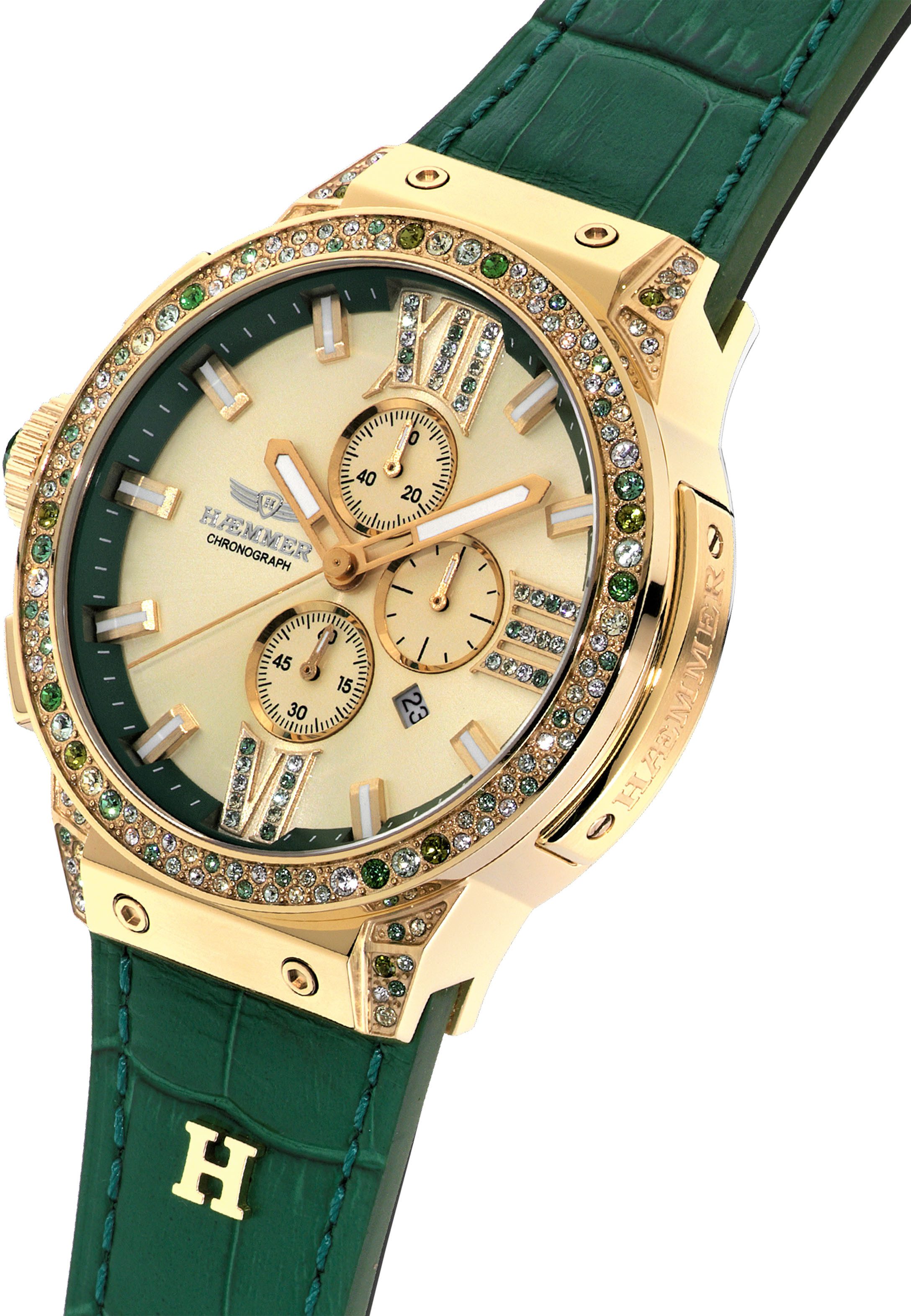 HAEMMER GERMANY Chronograph EMINENT TESSY, E-016, Quarzuhr, Armbanduhr, Dam günstig online kaufen