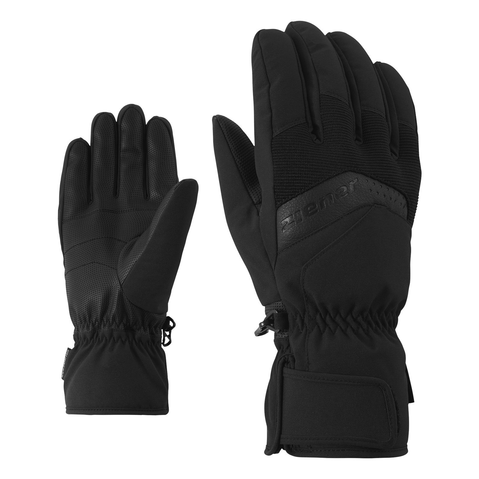 Ziener Skihandschuhe Gabino-Z Glove mit Klettverschluss am Handgelenk günstig online kaufen