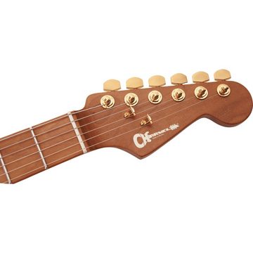Charvel E-Gitarre, E-Gitarren, ST-Modelle, Pro-Mod DK24 HSH 2PT CM Mystic Blue - E-Gitarre