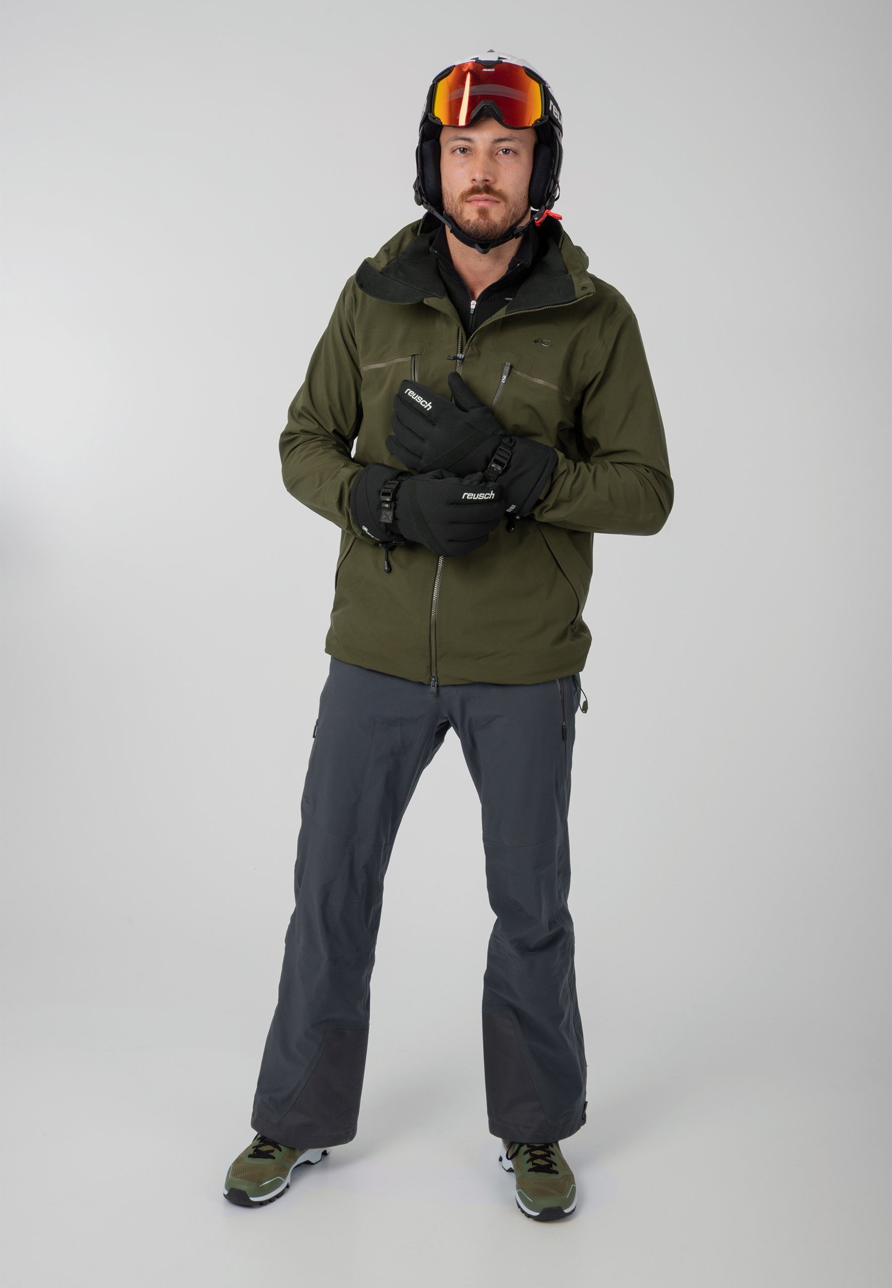 GORE-TEX Winter atmungsaktivem Glove aus und Reusch wasserdichtem Skihandschuhe Material Warm