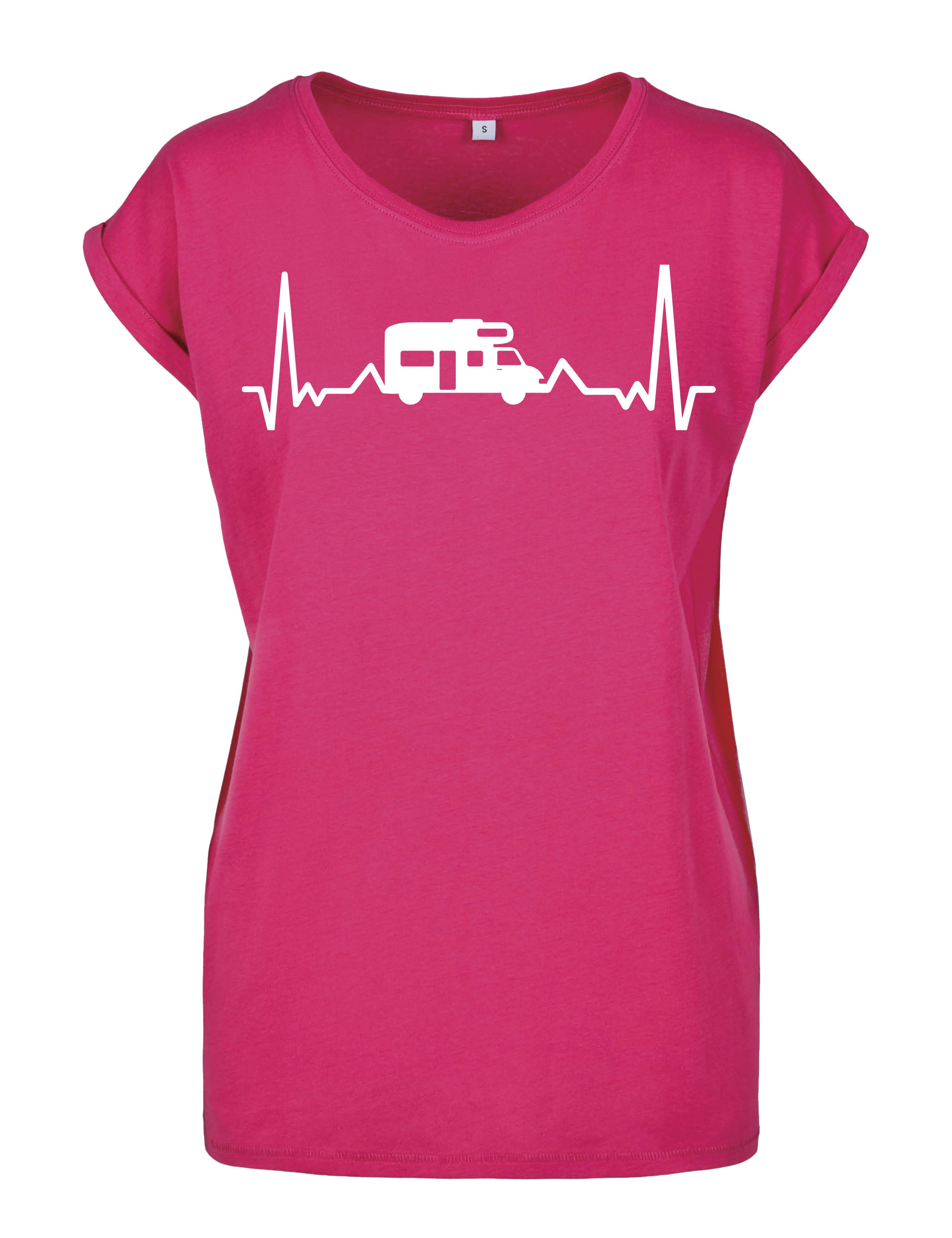 Youth Designz Print-Shirt "Heart Beat Camping" günstig online kaufen