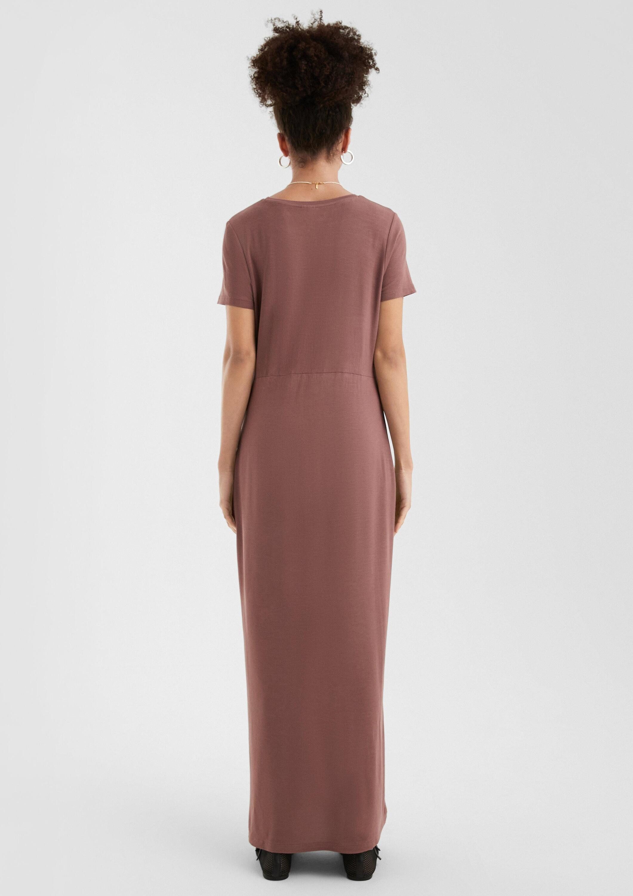 QS Maxikleid Kleid Jerseykleid aus Viskosmix günstig online kaufen