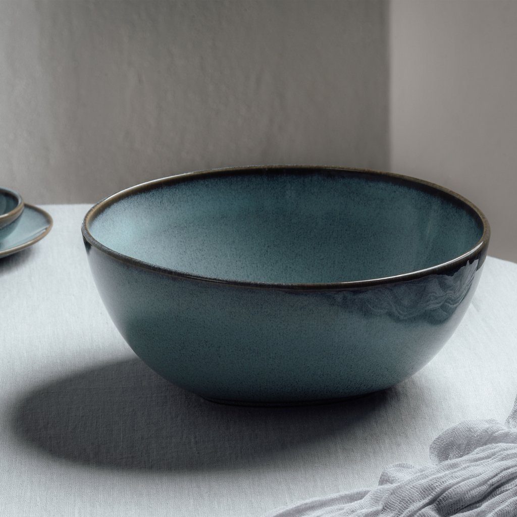 like. by Villeroy & Boch Servierschüssel Lave Servierschüssel, Steingut, (1-tlg), Steingut, 1 Stck, mikrow.- & spülm.sicher