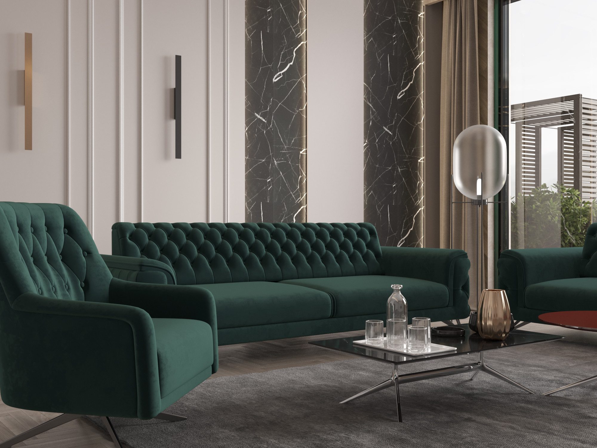 Möbeldreams Sofa Alina Living Kombi-Set günstig online kaufen