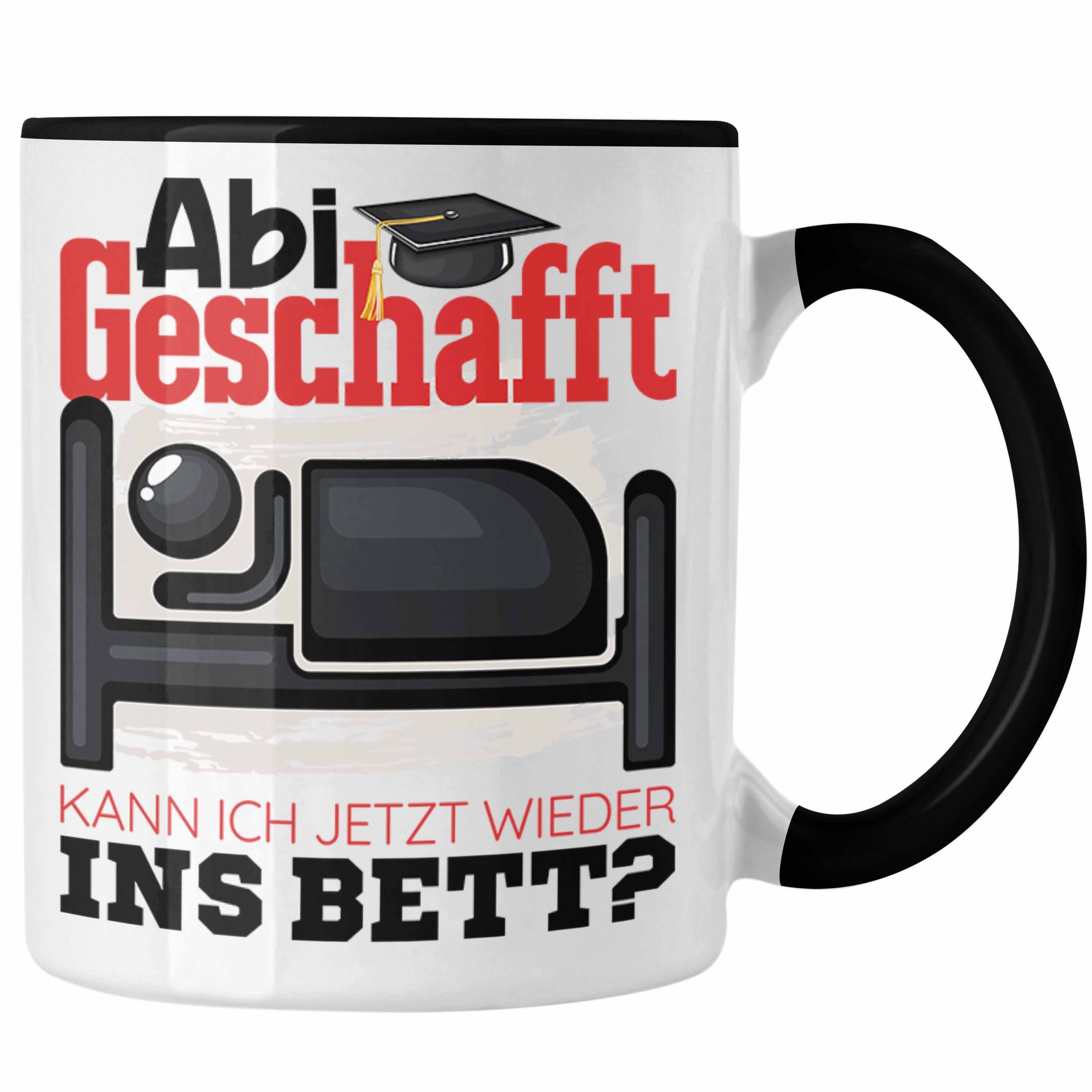 Trendation Bestanden W Geschafft Tasse Ich Schwarz Kann Geschenk Abi Tasse Prüfung Abitur Jetzt