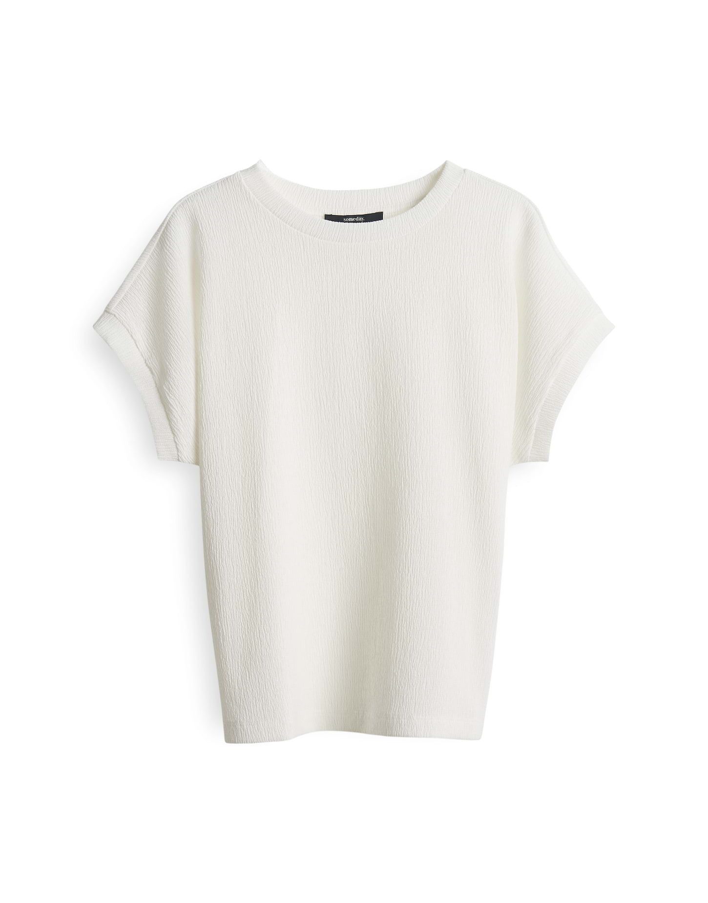 someday Kurzarmshirt KANITA aus strukturiertem Jersey günstig online kaufen