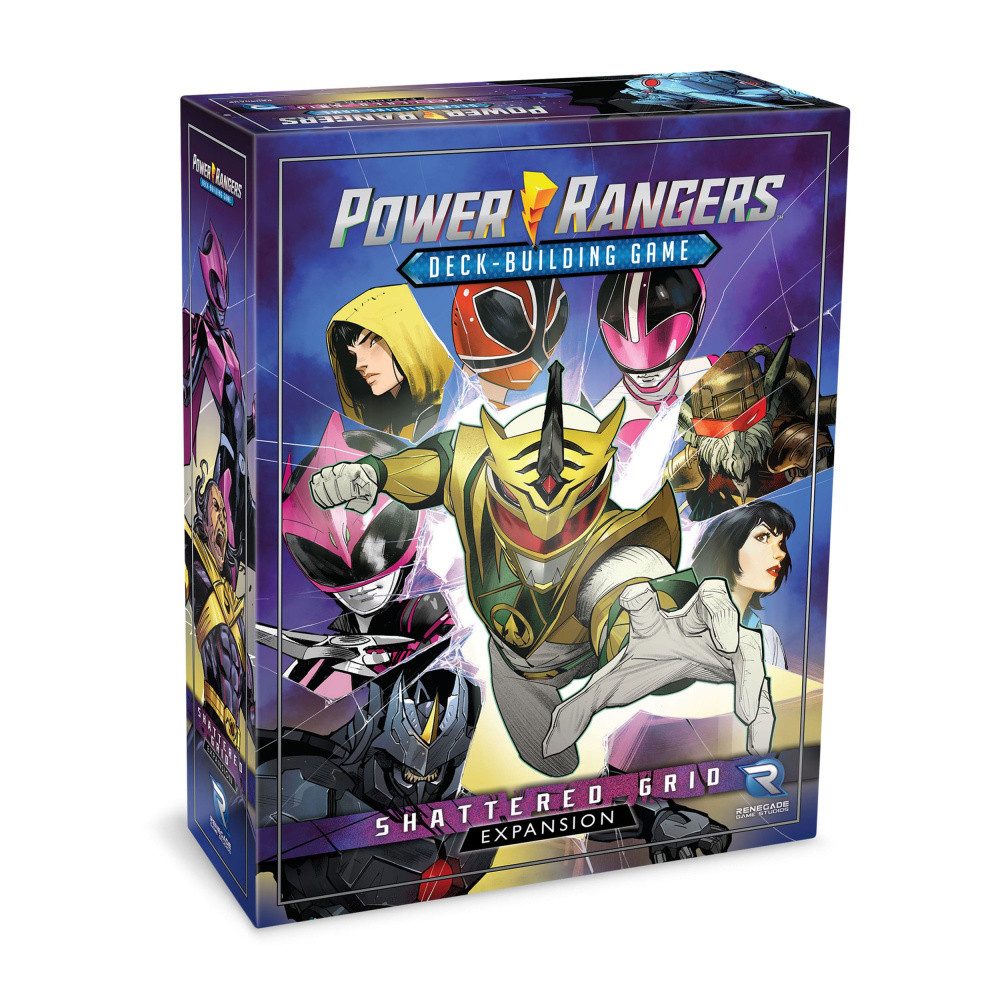 Renegade Spiel Power Rangers Kartenspiel Deck-Building Shattered Grid Expansion *Engl
