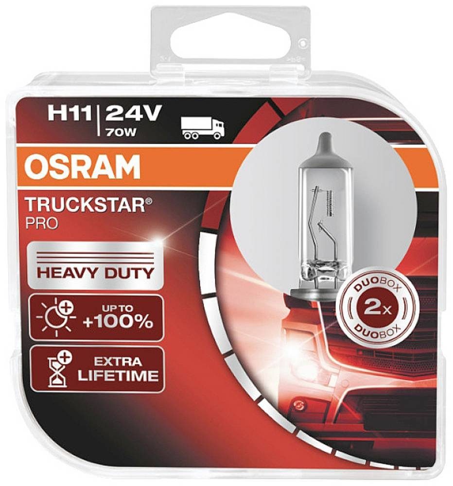 Osram OSRAM 64216TSP-HCB Halogen Leuchtmittel Truckstar H11 70 W 24 V  KFZ-Ersatzleuchte