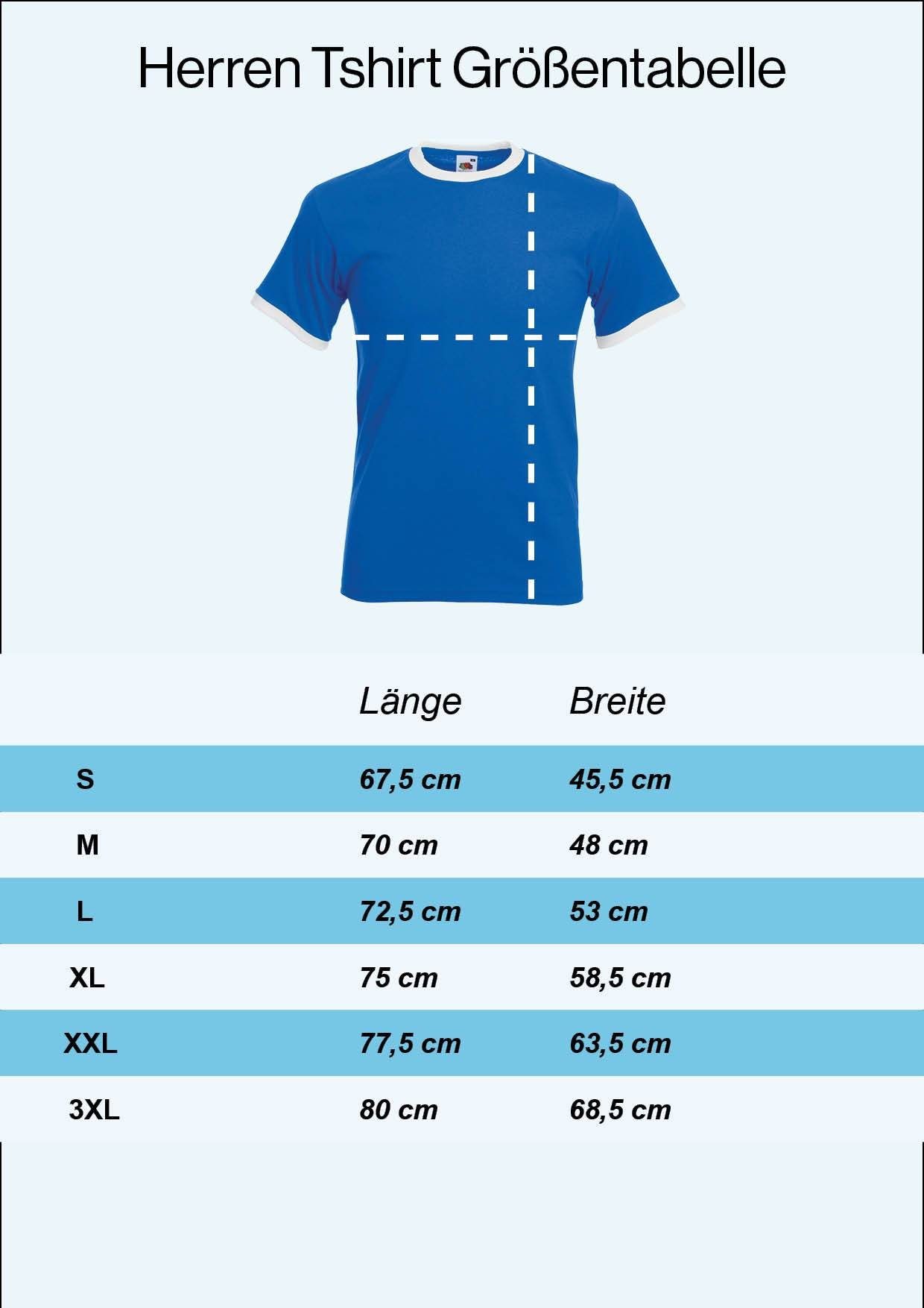 Youth Motiv Designz Herren mit Look Blau Trikot Fußball T-Shirt T-Shirt im Griechenland trendigem