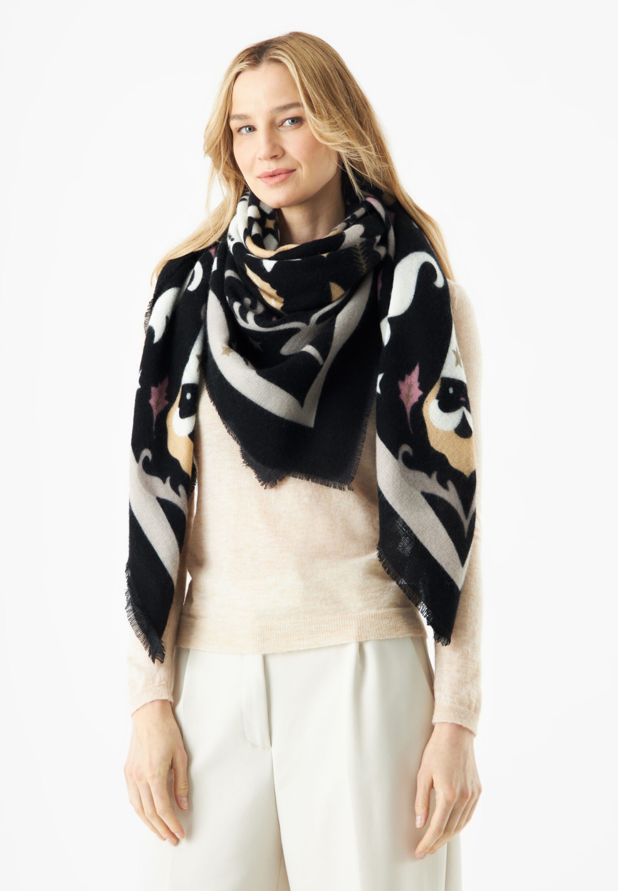 Codello Halstuch, Helles Weihnachtsmuster