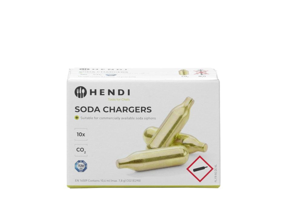Hendi Ersatzscherkopf HENDI Soda-Kapseln, 10 Stk