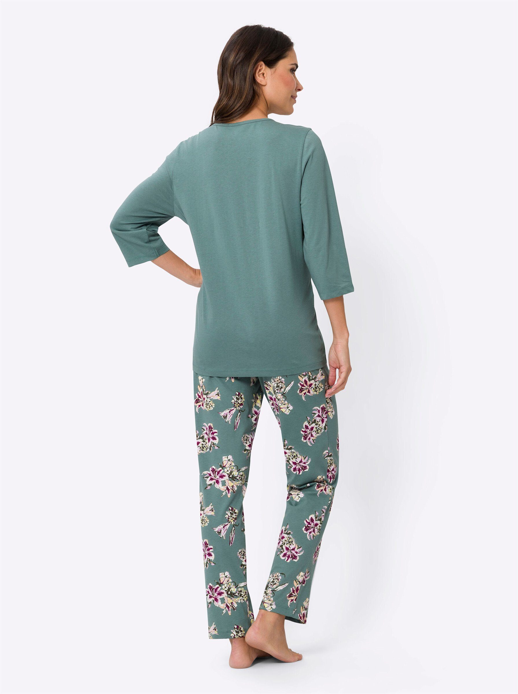 Sieh an! Schlafanzug Schlafanzug 3/4-Arm