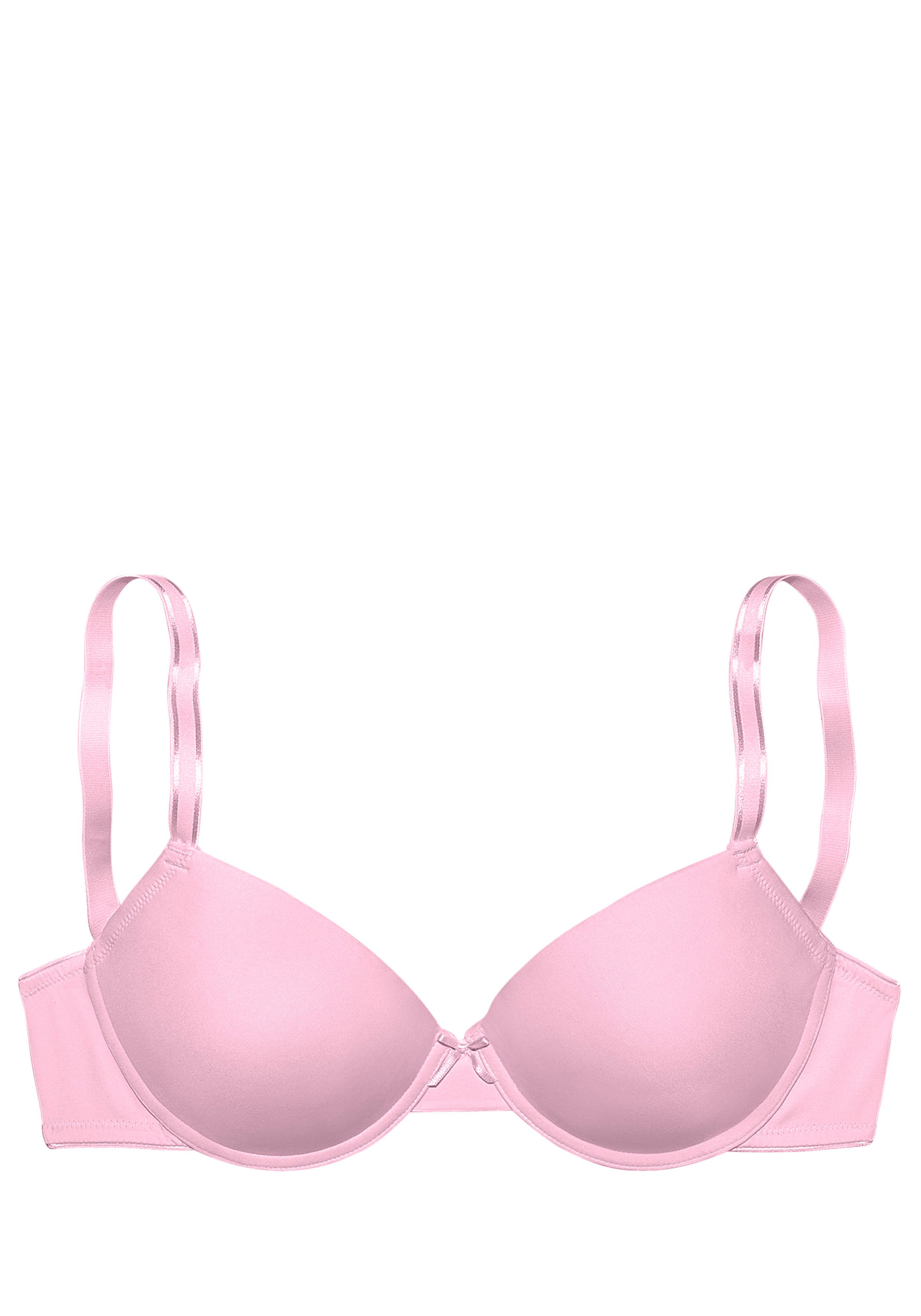 LASCANA Push-up-BH perfect basic mit Bügel und herausnehmbaren Vollschalen