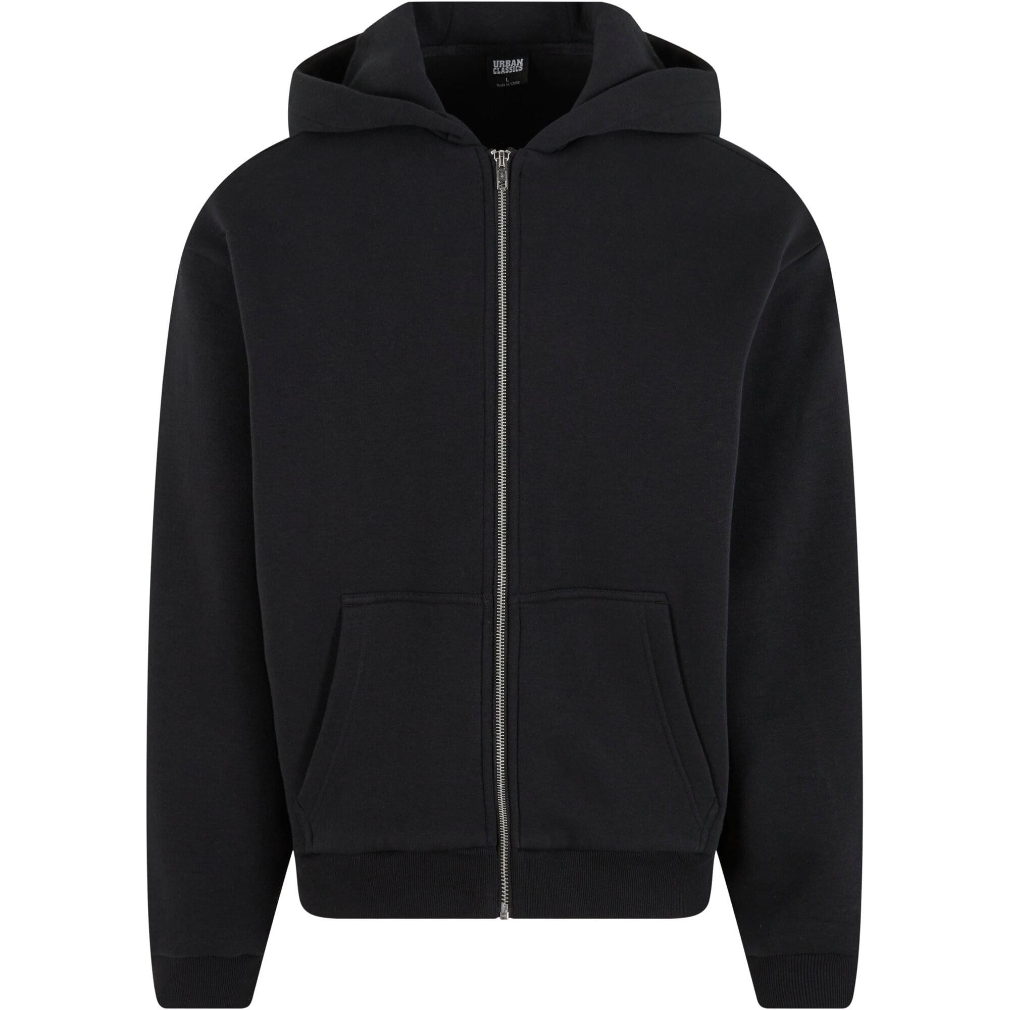 URBAN CLASSICS Kapuzensweatjacke Urban Classics Fluffy Zip Hoody (Sweatjacke, Zip Hoody, Sweatjacke, Kapuzenjacke)