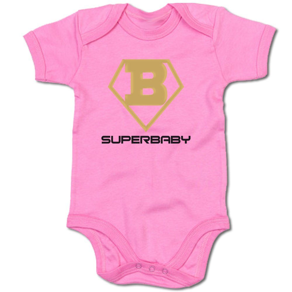 G-graphics Kurzarmbody Baby Body - Superbaby mit Spruch / Sprüche • Babykleidung • Geschenk zur Geburt / Taufe / Babyshower / Babyparty • Strampler