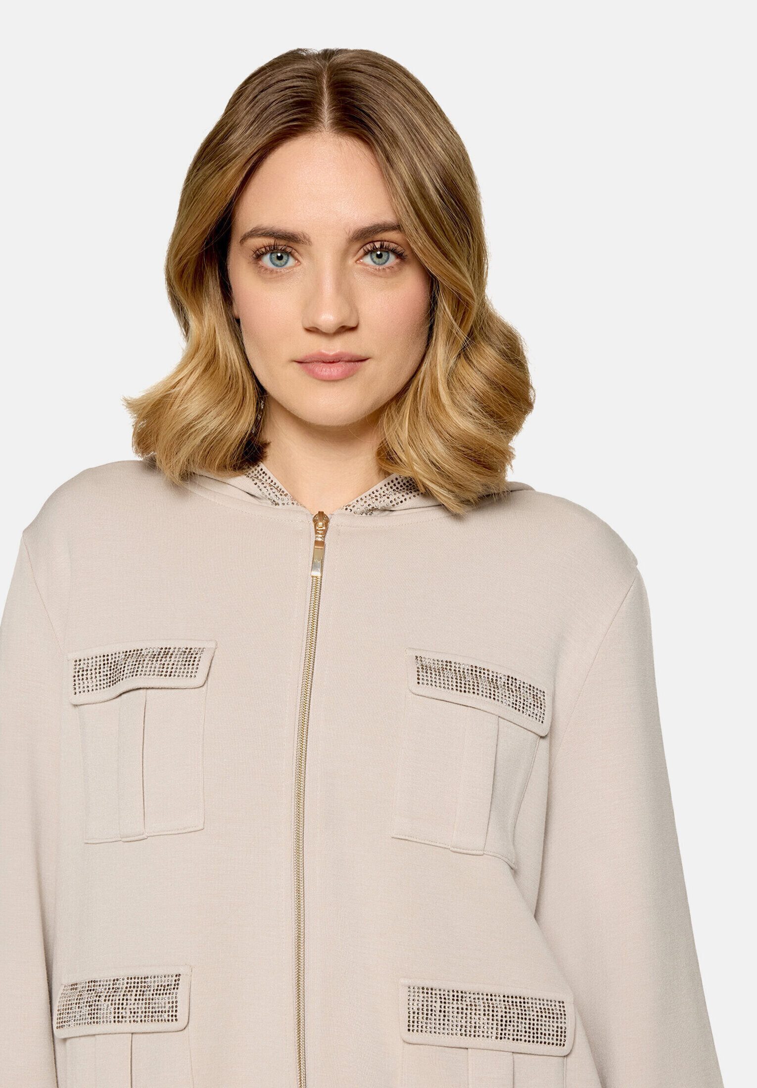 Betty Barclay Sweatjacke Damen mit Kapuze