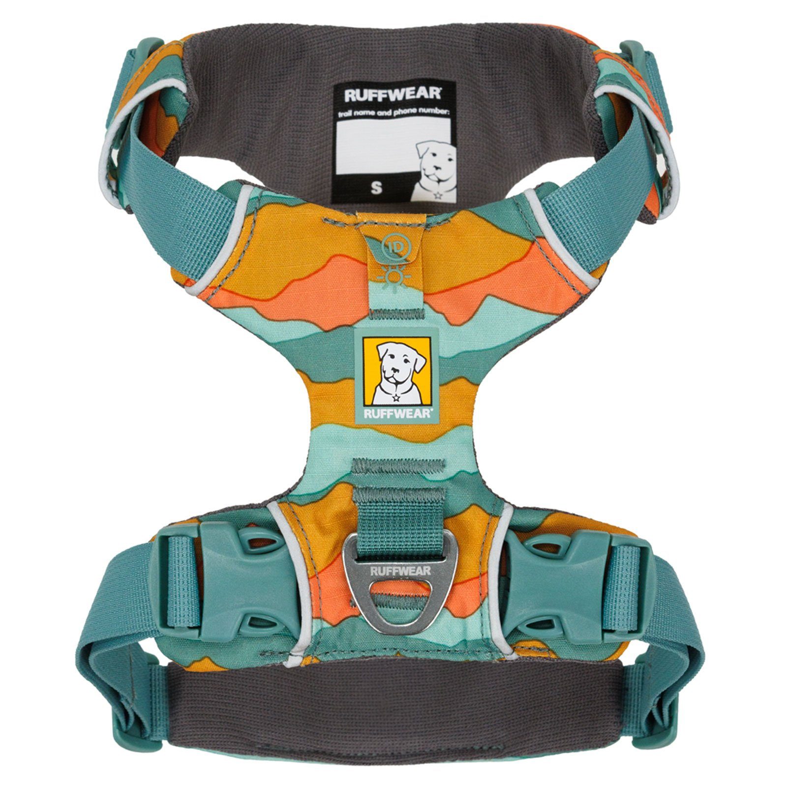 Ruffwear Hunde-Geschirr FRONT RANGE™, Gepolstertes Brustgeschirr für Hunde