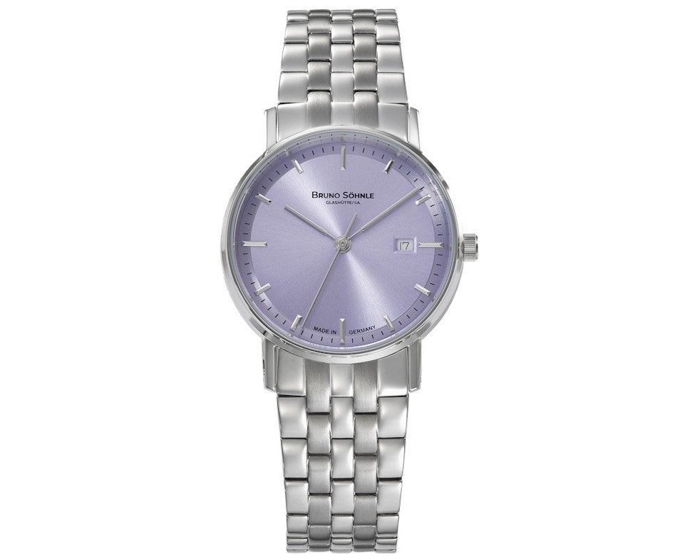 BRUNO SÖHNLE Quarzuhr Damenuhr Glashütte Bruno Söhnle Rondo