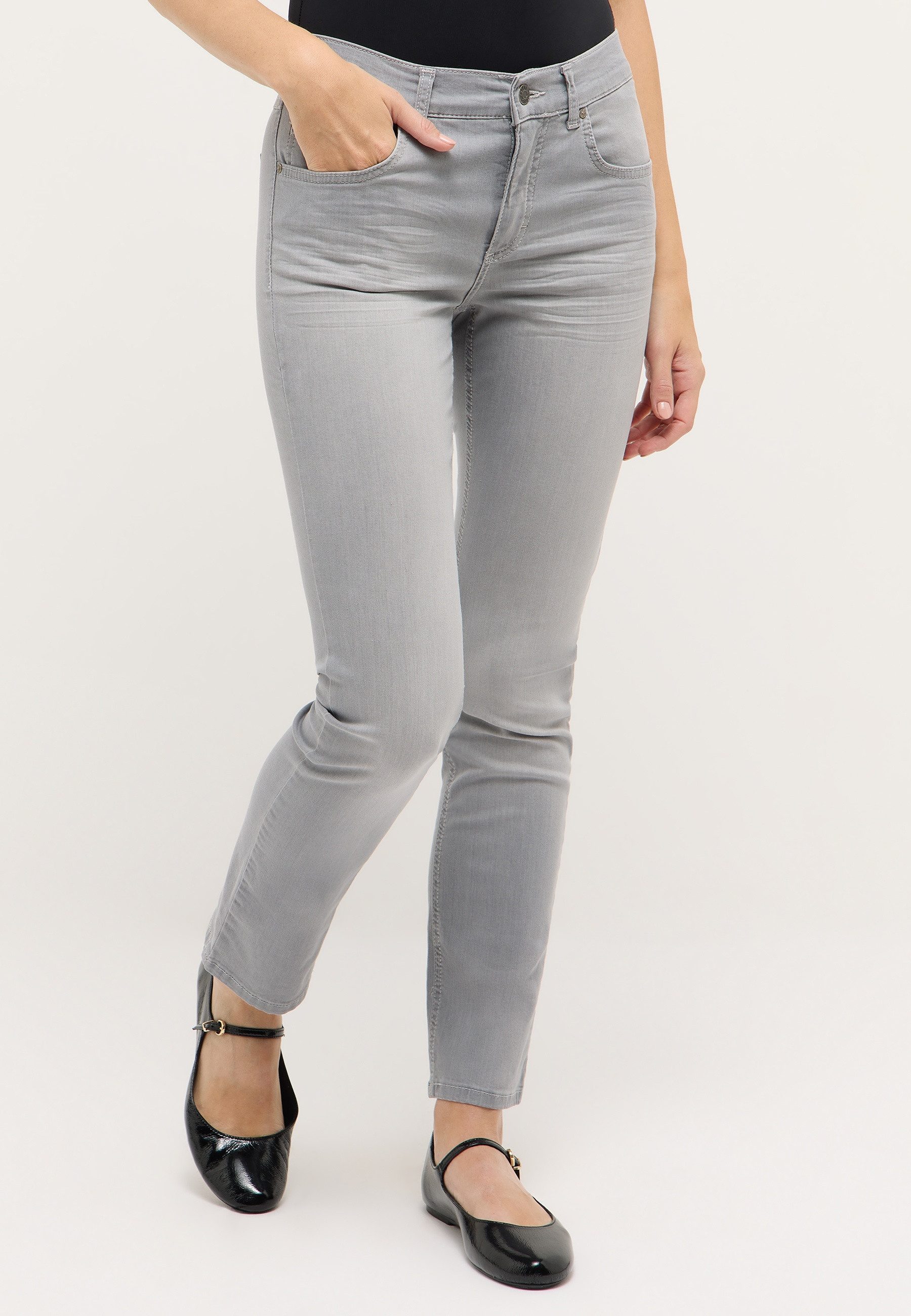 ANGELS Straight-Jeans CICI in Slim Fit-Passform
