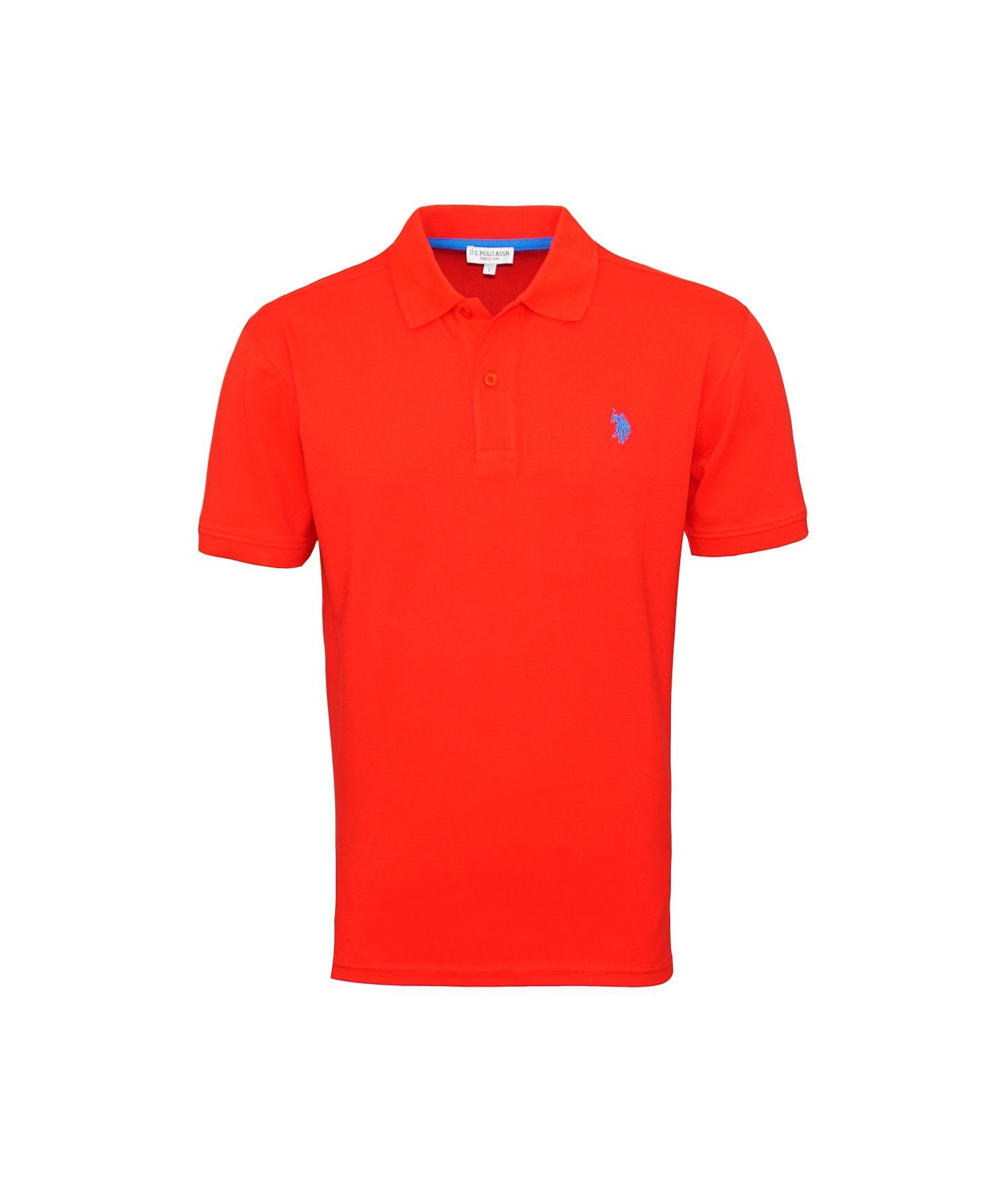 U.S. Polo Assn Poloshirt Shirt Poloshirt Basic Polo Shortsleeve (1-tlg) rot