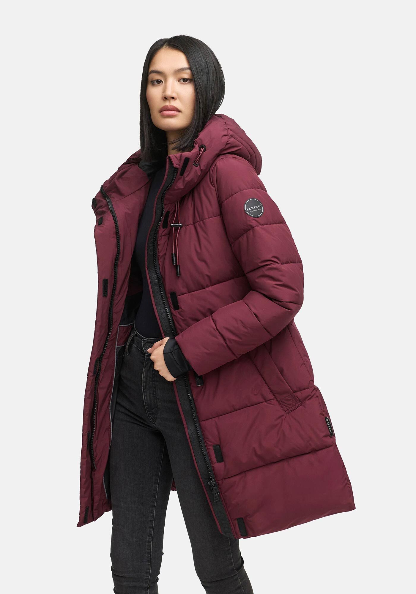 Marikoo Winterjacke Kaituu XVI mit großer Kapuze – Bild 2 von 5