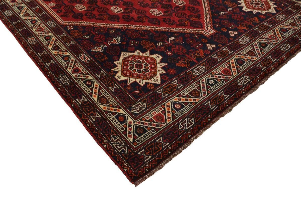 Höhe: 206x296 Trading, Handgeknüpfter Orientteppich rechteckig, Shiraz Perserteppich, Orientteppich / 10 mm Nain