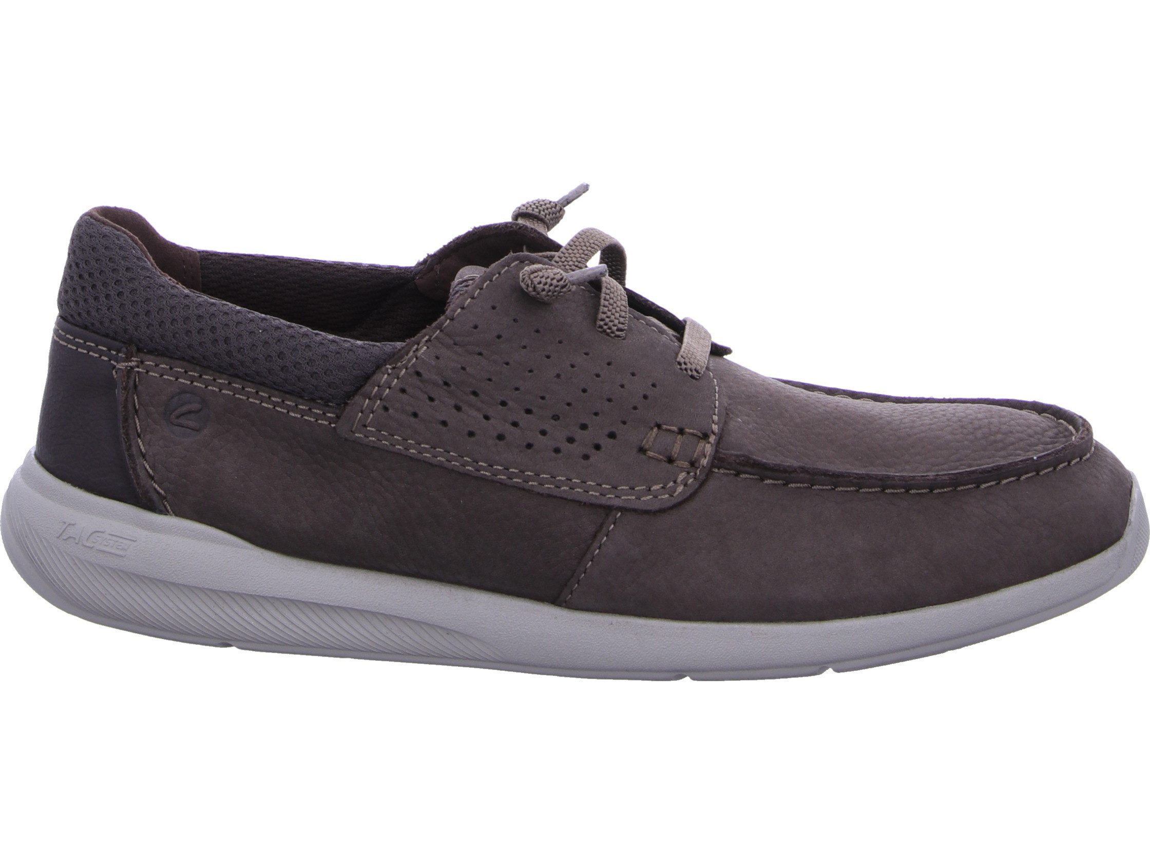 Clarks Gorwin Moc Slipper echtes Leder