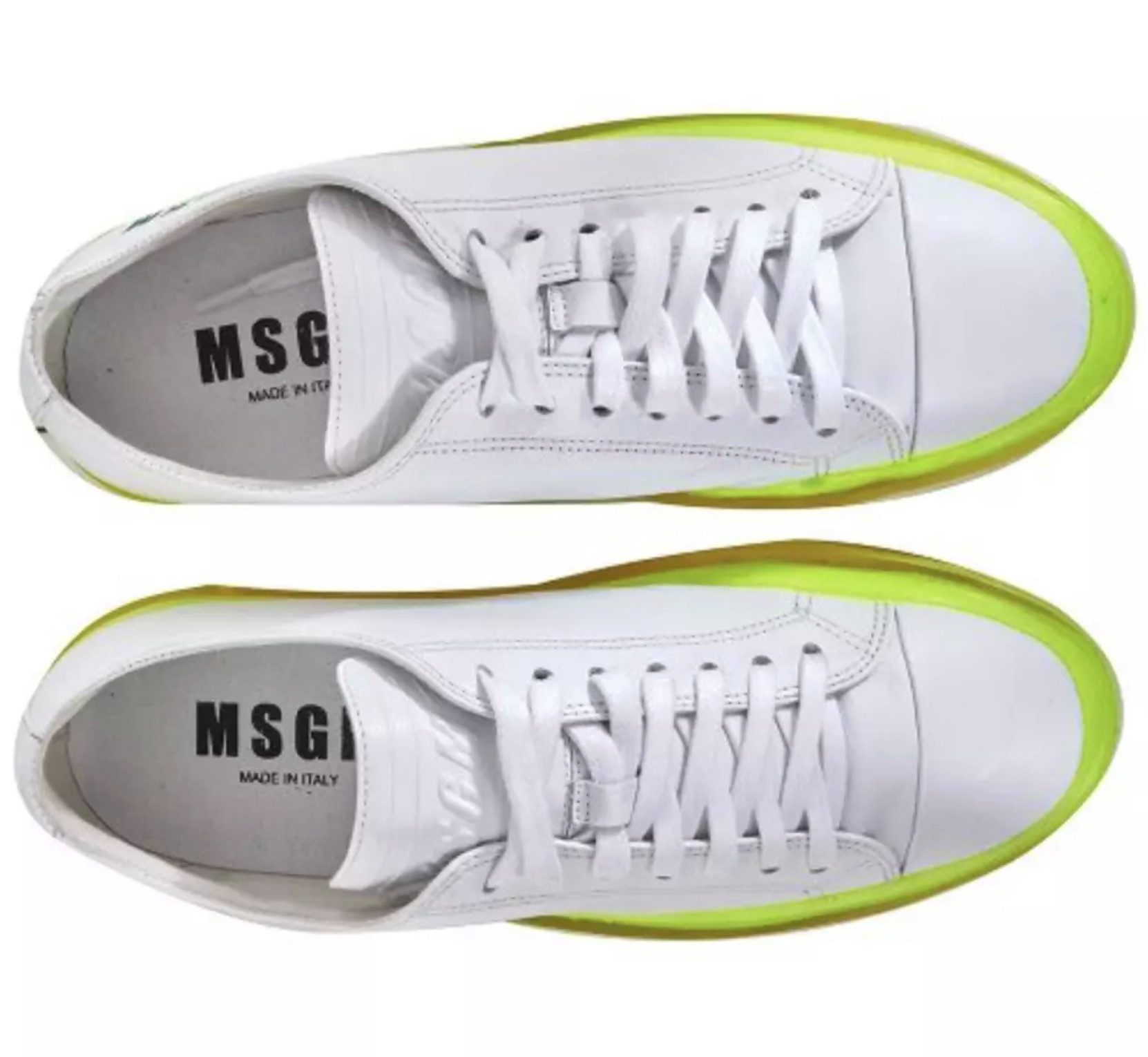 MSGM X RBRSL Rubber Soul Edition Floating Schuhe Made in Italy Sneaker Fusion aus Streetstyle, kunst und italien Handwerksqualität