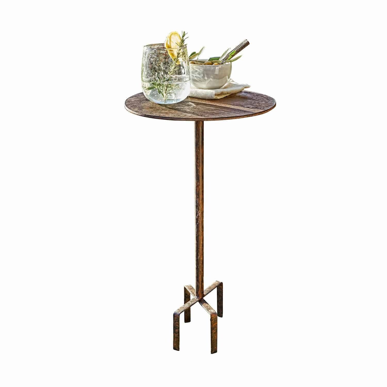 Mirabeau Gartentisch Tischchen Fermont braun günstig online kaufen