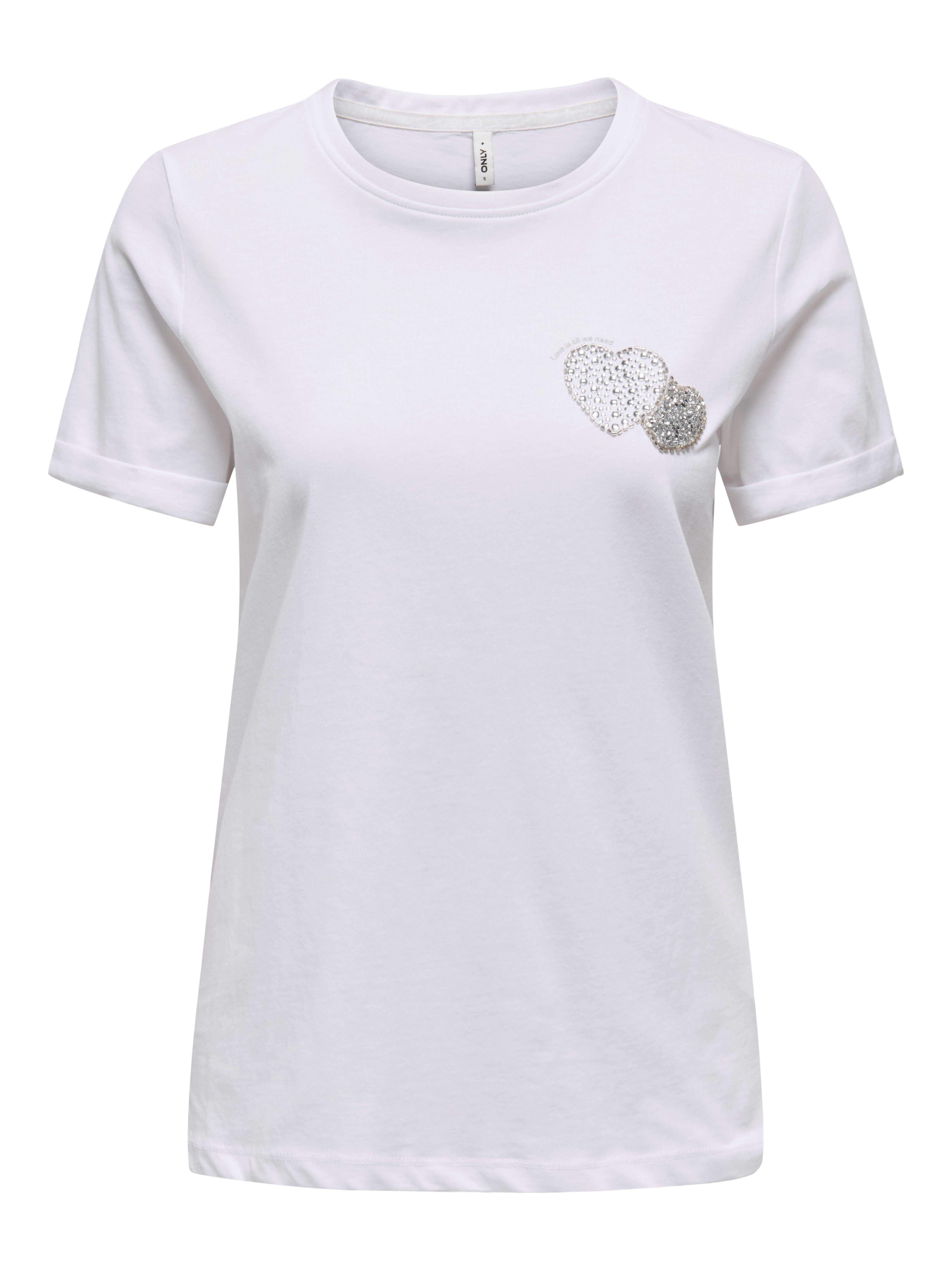 Kurzarmshirt ONLKITA LIFE LUX ICON S/S PRINT TOP JRS