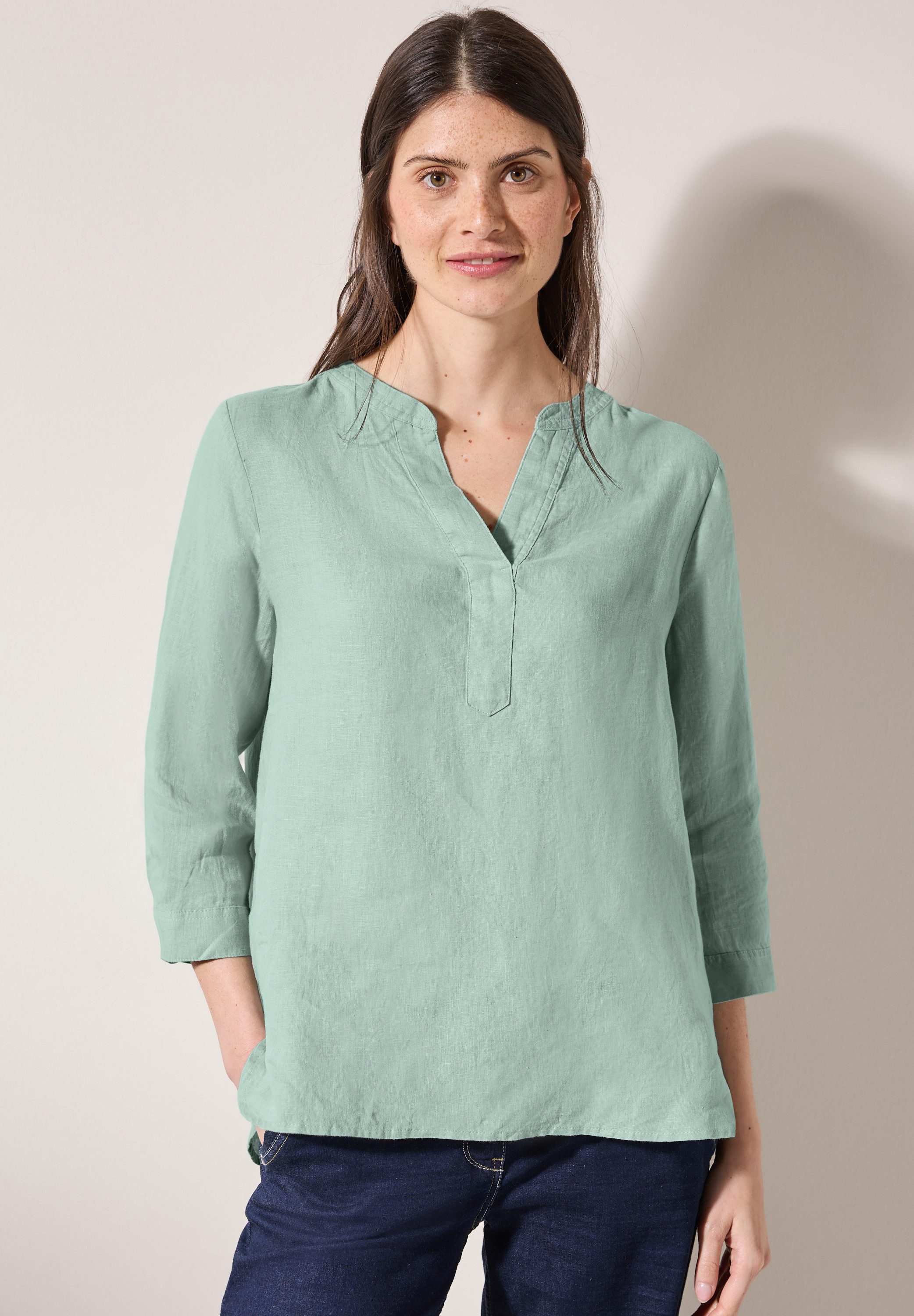 CECIL Klassische Bluse mit 3/4 Ärmeln