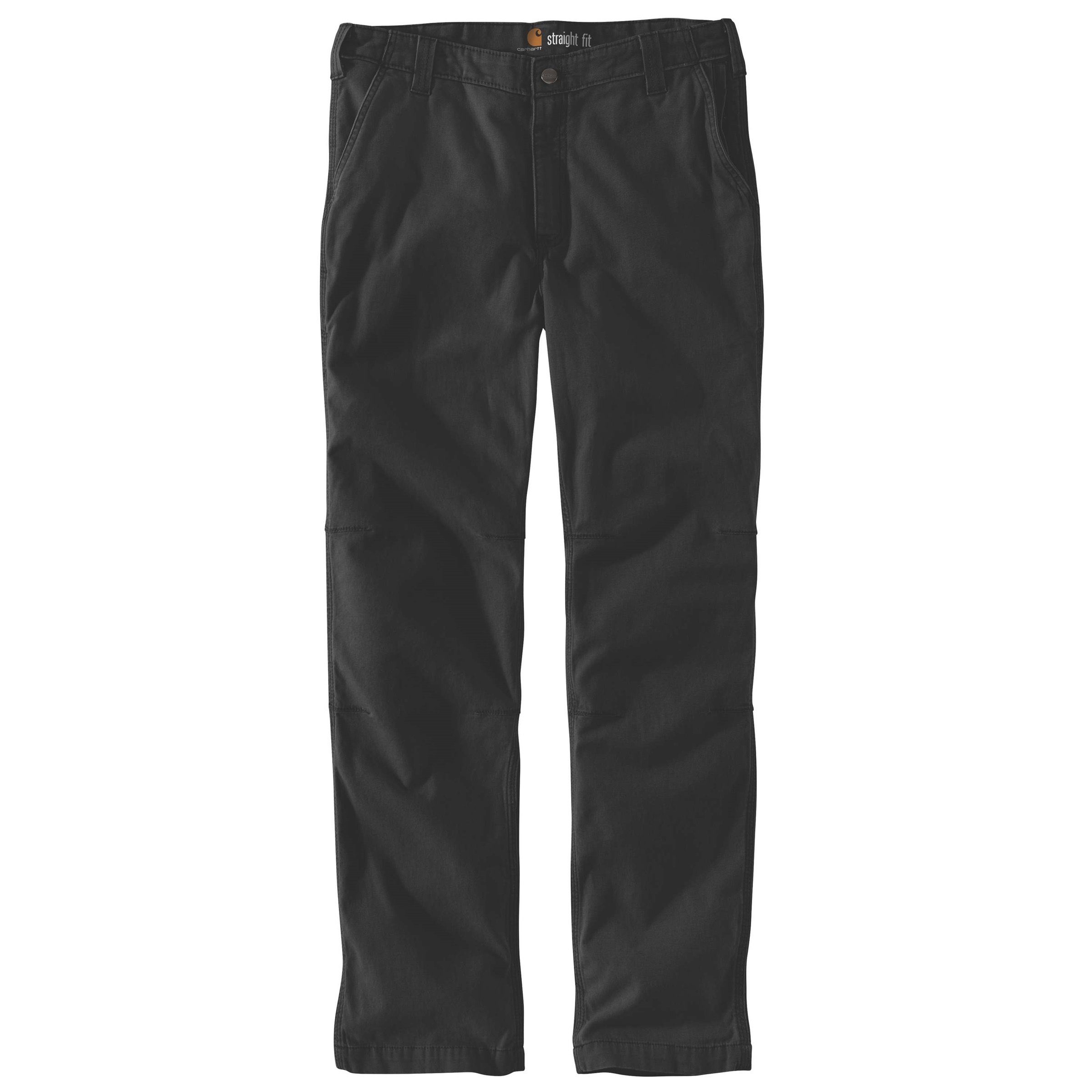 Carhartt Stretch-Hose Carhartt Tapered Herren Hose Fit Rugged Straight black Flex Canvas Work 5-Pocket