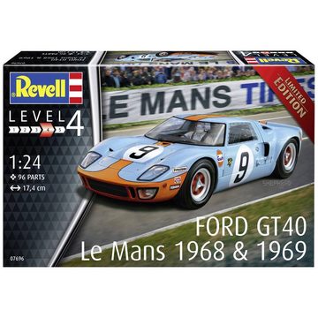 Revell® Modellauto 1:24 Ford GT 40 Le Mans 1968